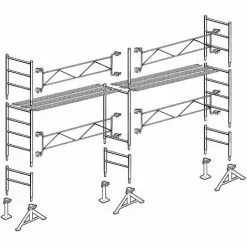 Échafaudage Altrad 49 Maçon 35 M²