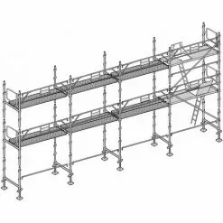 Échafaudage Altrad Façadier 78 M²