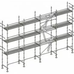 Échafaudage Altrad Façadier 104 M²