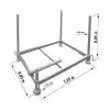 ALTRAD - Cadre Gerbable Démontable Galvanisé- Rack De Rangement - Réf: N07GMH